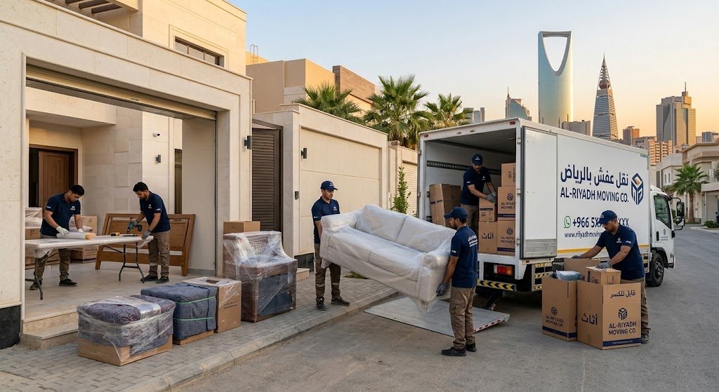 نقل عفش بالرياض | فك وتركيب وتغليف باحترافية وسعر بسيط